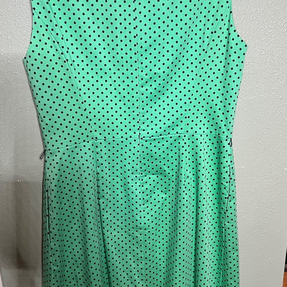 Jones New York Polka Dot Dress Size 8 / 10 - Picture 3 of 6